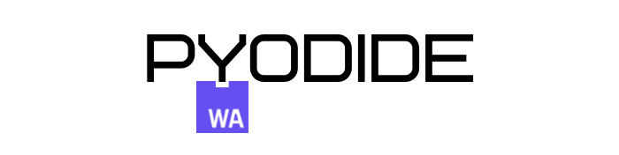The pyodide logo